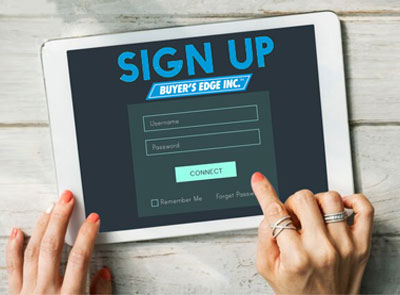 buyers edge sign up